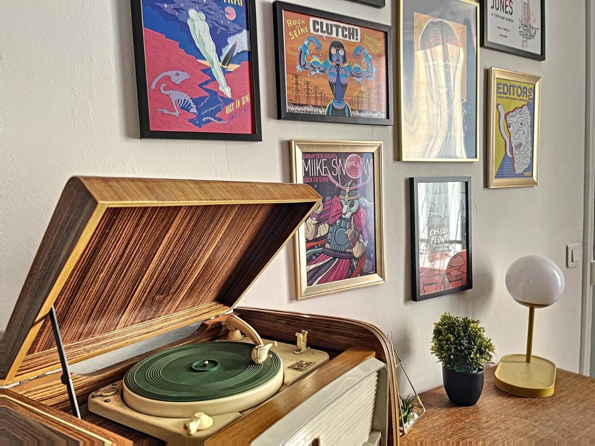 Maison De Ville - Paris En 15 Mn ! - 4 Pers- 1 Bebe - Vintage & Music ! Groslay Εξωτερικό φωτογραφία