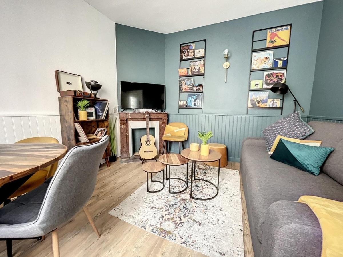 Maison De Ville - Paris En 15 Mn ! - 4 Pers- 1 Bebe - Vintage & Music ! Groslay Εξωτερικό φωτογραφία
