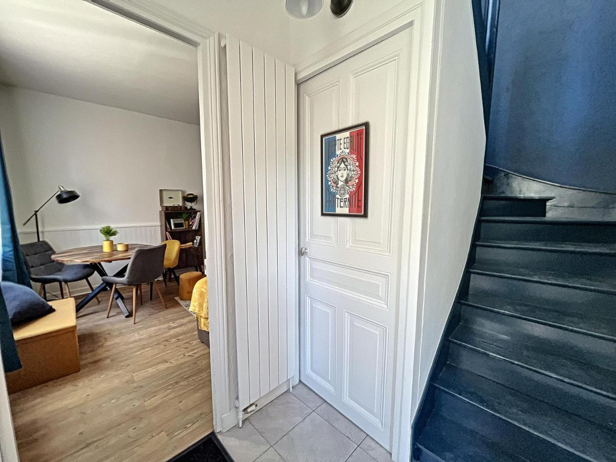 Maison De Ville - Paris En 15 Mn ! - 4 Pers- 1 Bebe - Vintage & Music ! Groslay Εξωτερικό φωτογραφία