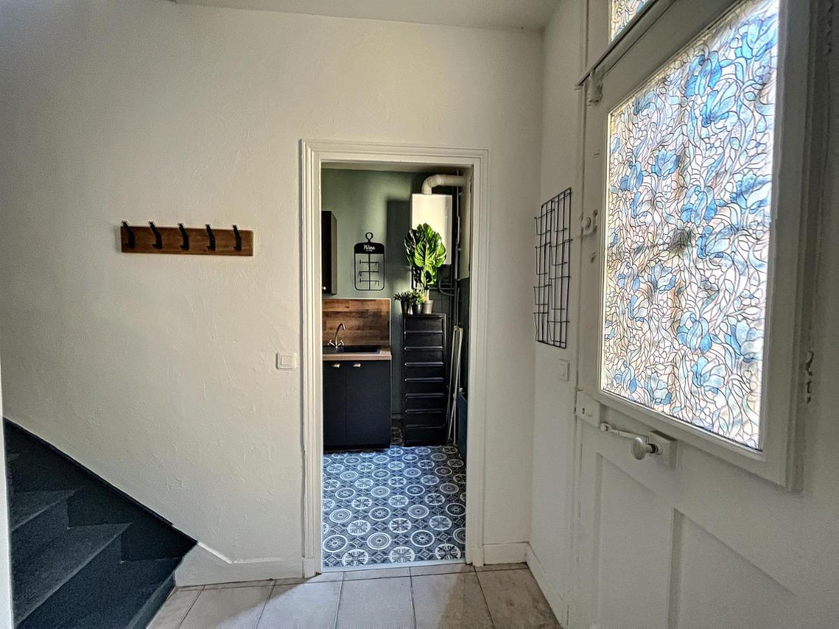 Maison De Ville - Paris En 15 Mn ! - 4 Pers- 1 Bebe - Vintage & Music ! Groslay Εξωτερικό φωτογραφία
