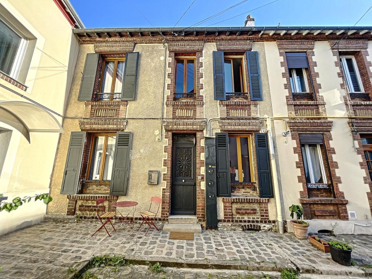 Maison De Ville - Paris En 15 Mn ! - 4 Pers- 1 Bebe - Vintage & Music ! Groslay Εξωτερικό φωτογραφία