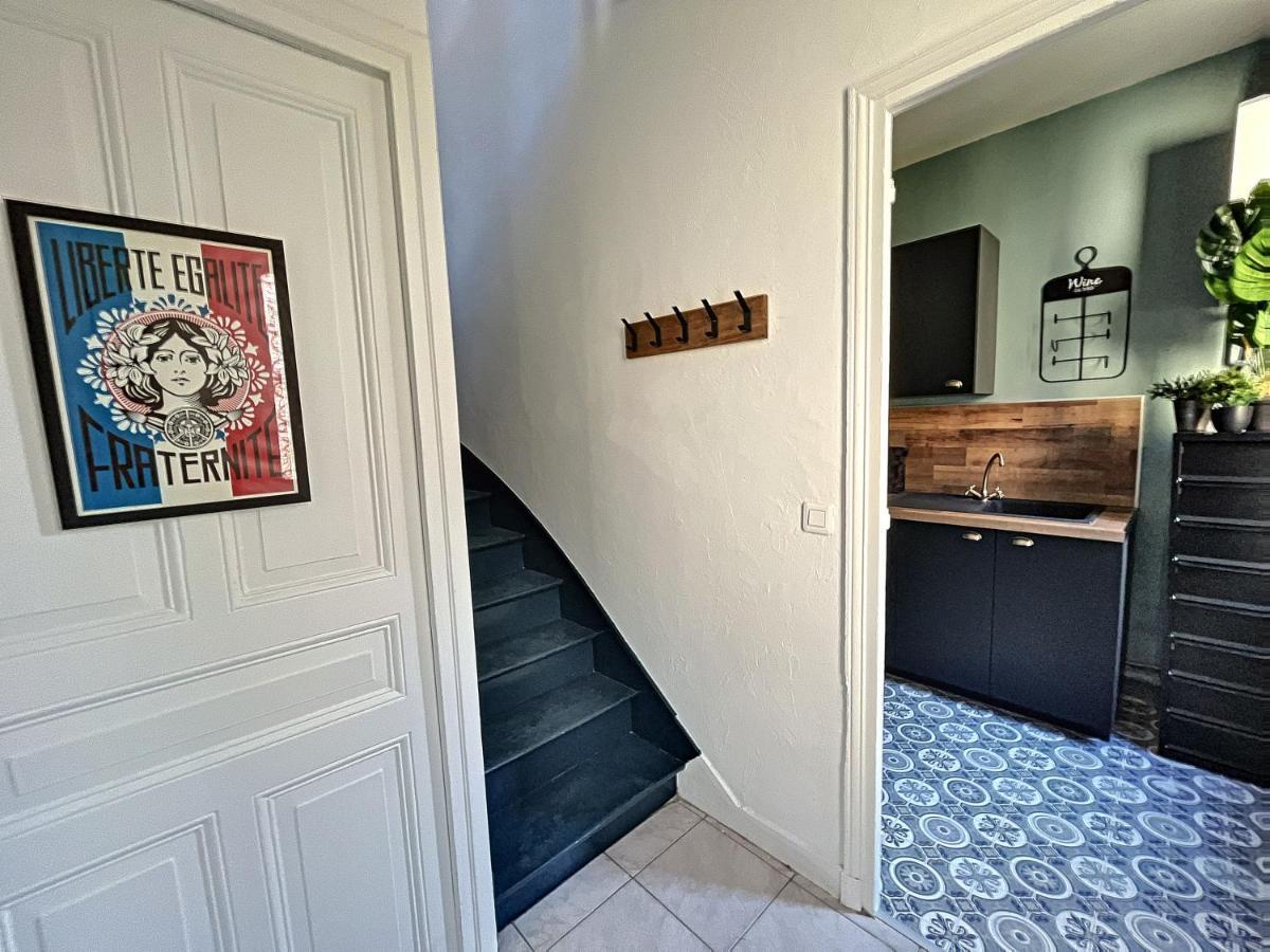 Maison De Ville - Paris En 15 Mn ! - 4 Pers- 1 Bebe - Vintage & Music ! Groslay Εξωτερικό φωτογραφία
