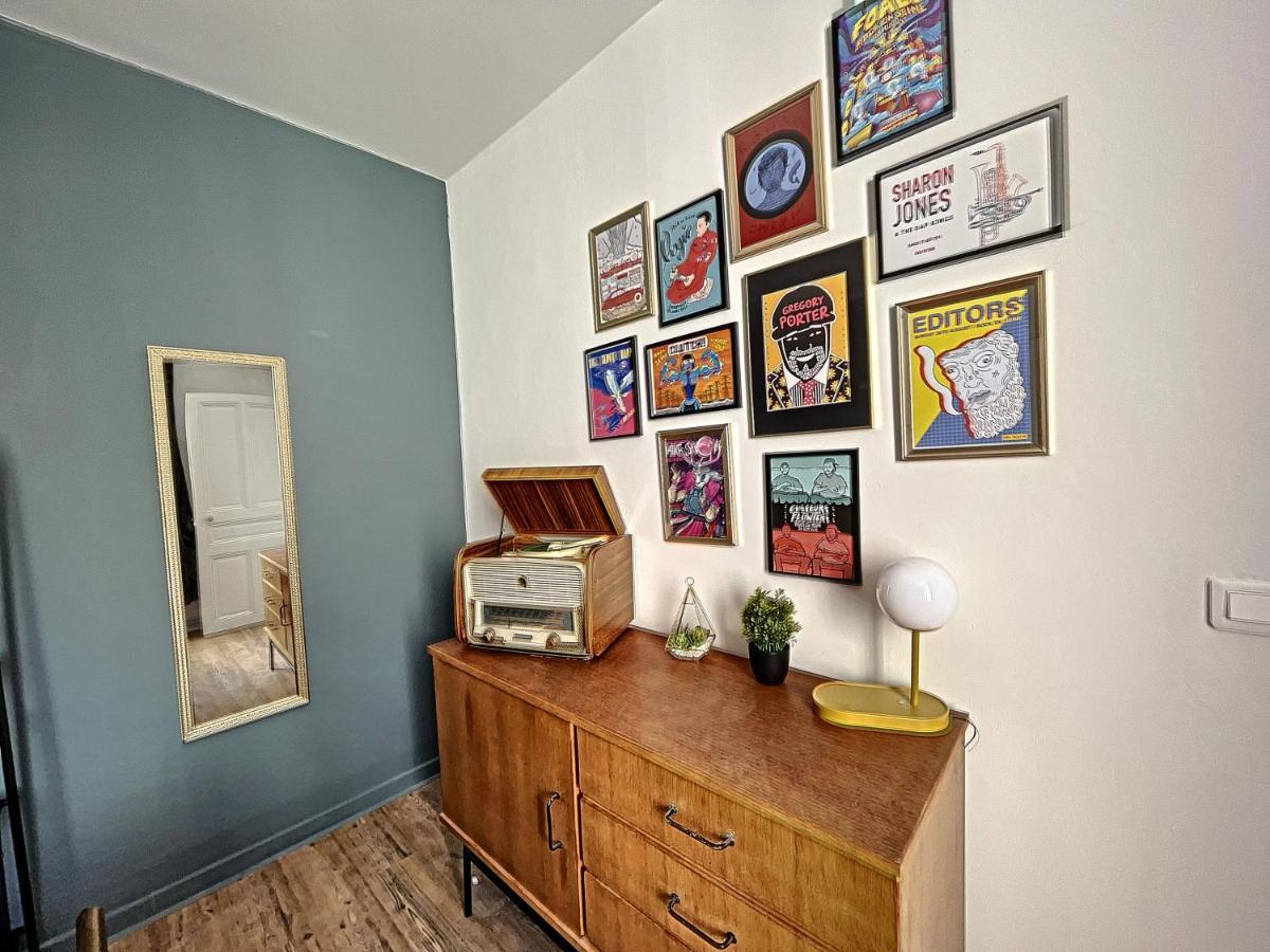 Maison De Ville - Paris En 15 Mn ! - 4 Pers- 1 Bebe - Vintage & Music ! Groslay Εξωτερικό φωτογραφία