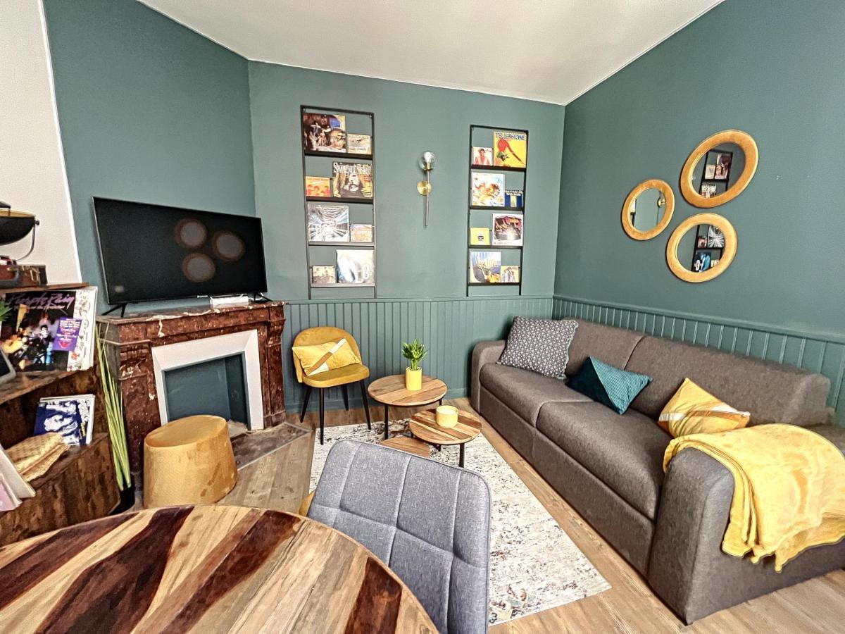 Maison De Ville - Paris En 15 Mn ! - 4 Pers- 1 Bebe - Vintage & Music ! Groslay Εξωτερικό φωτογραφία