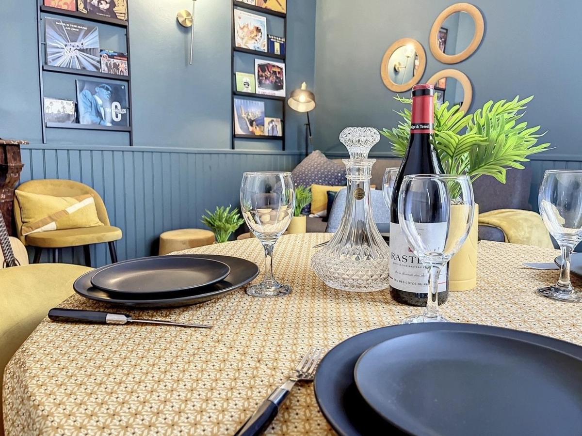 Maison De Ville - Paris En 15 Mn ! - 4 Pers- 1 Bebe - Vintage & Music ! Groslay Εξωτερικό φωτογραφία
