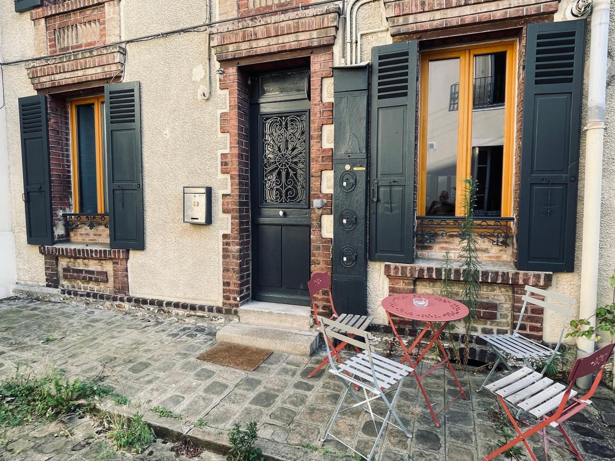 Maison De Ville - Paris En 15 Mn ! - 4 Pers- 1 Bebe - Vintage & Music ! Groslay Εξωτερικό φωτογραφία