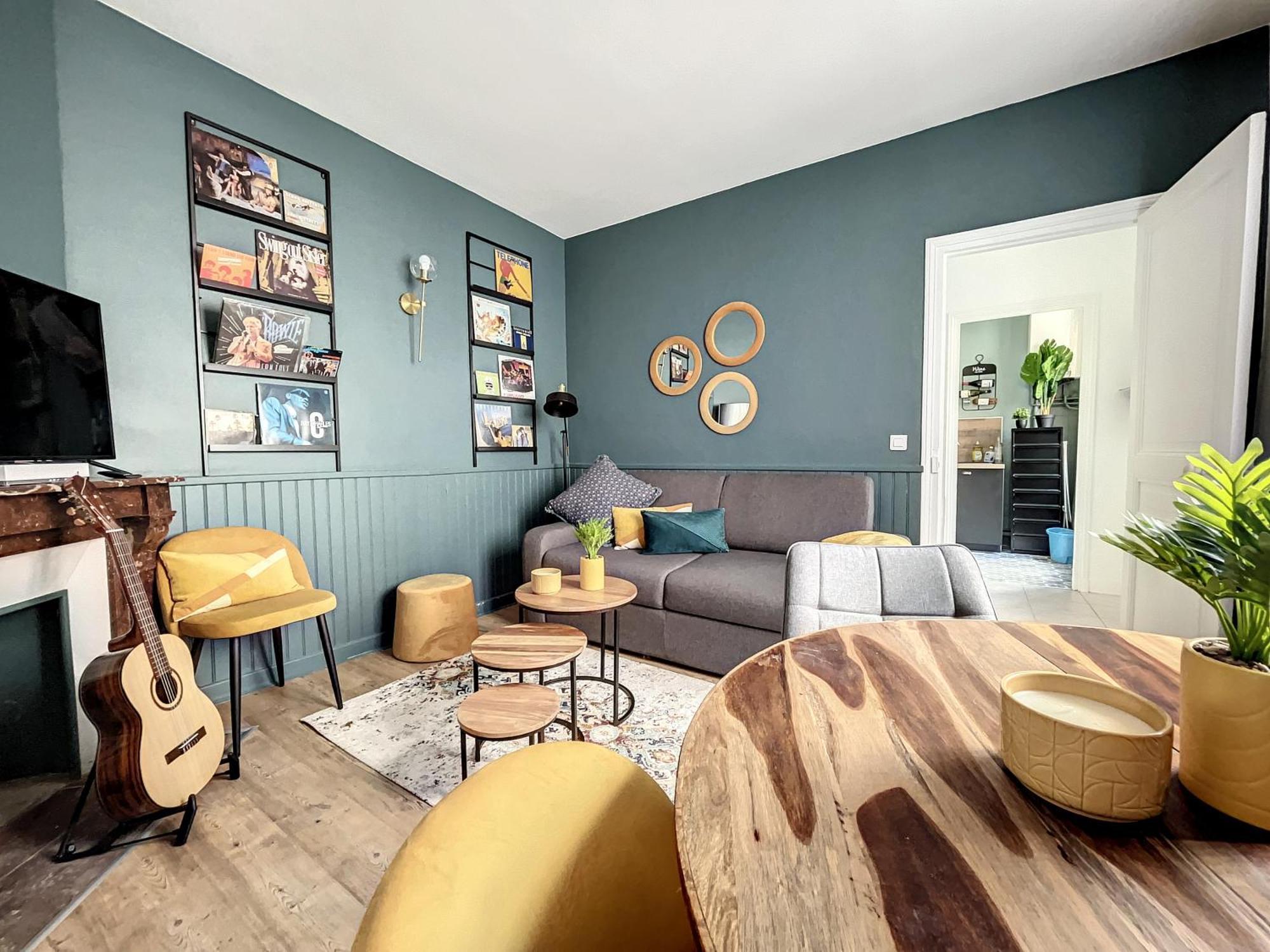 Maison De Ville - Paris En 15 Mn ! - 4 Pers- 1 Bebe - Vintage & Music ! Groslay Εξωτερικό φωτογραφία